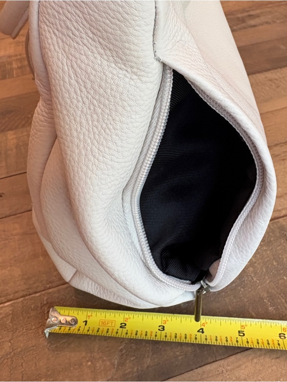 The Sak Collective Hobo Crossbody Purse Ivory - Picture 8 of 16